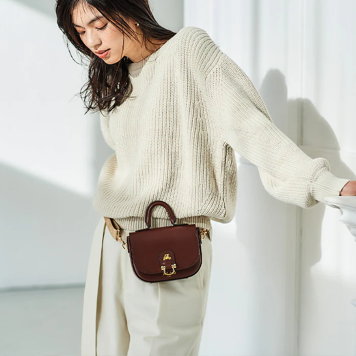 ロゴショルダー紐・ショート(ATAO) BE×BE - Image 4